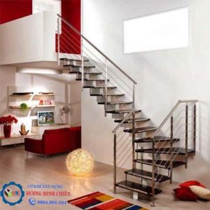 mẫu cầu thang sắt đẹp / cửa sắt minh chiến